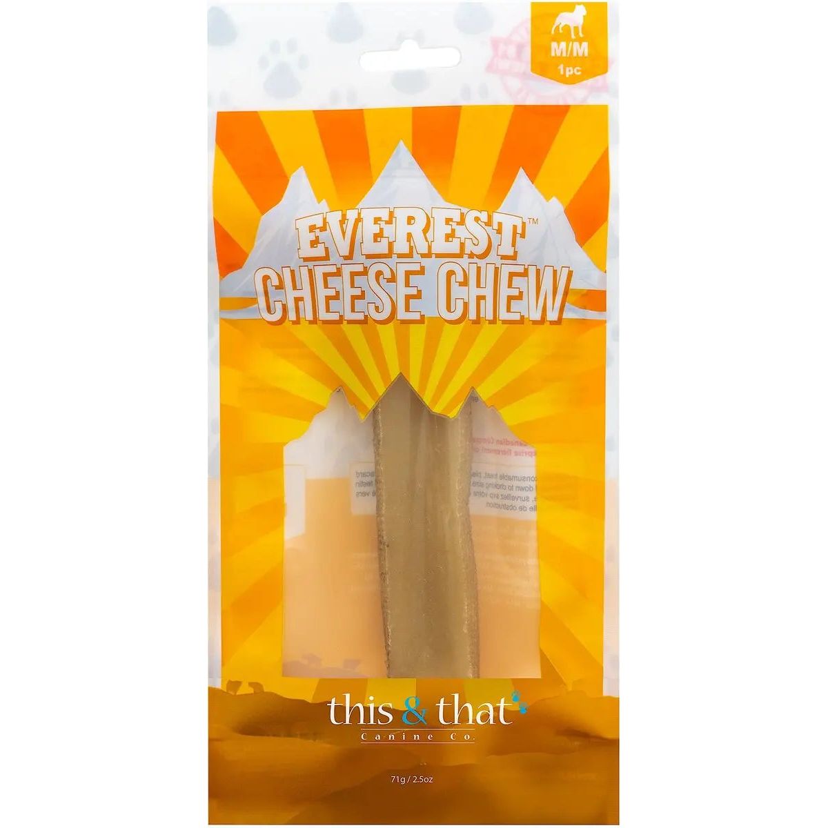 This & That Brand's Premium Enhanced Everest Chew Canine Dog Treats for All Pups