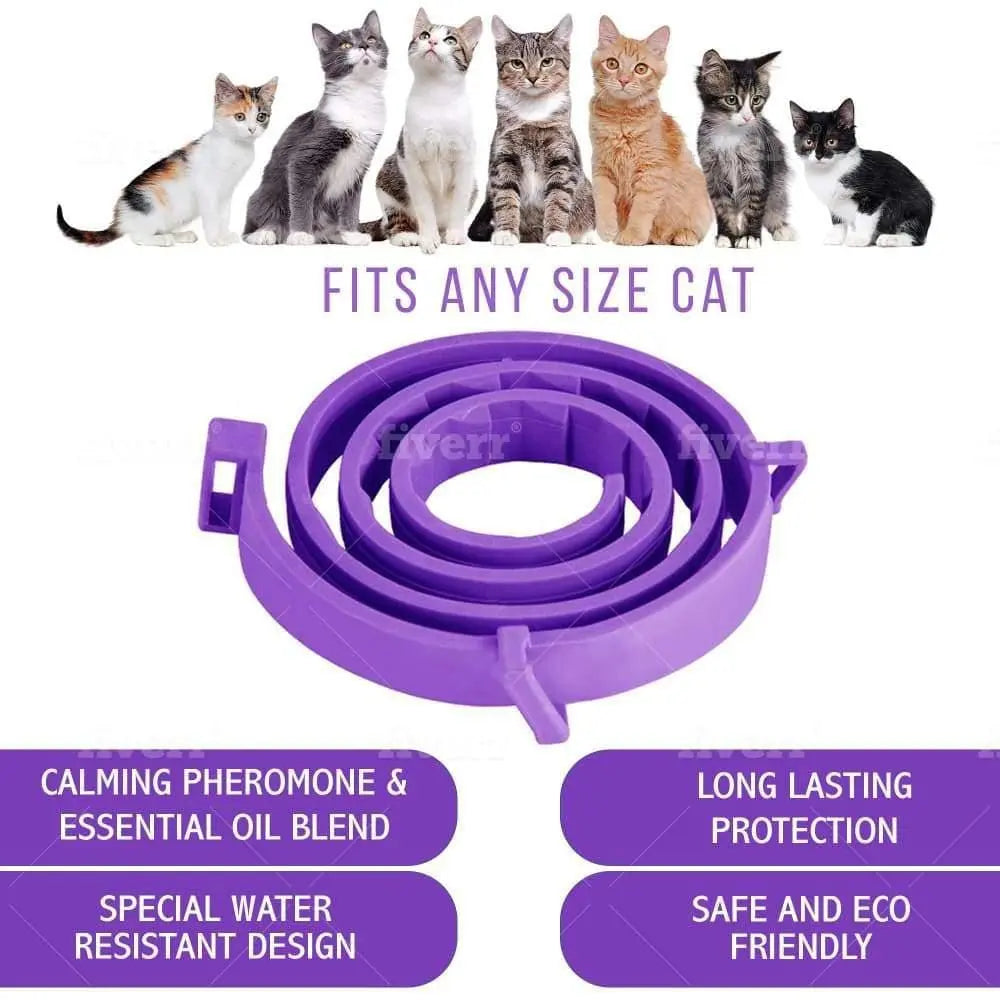 Super Calming Pheromone Collar for Cats: Keep Your Feline Happy and Healthy