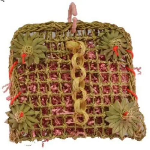 A&E Cage Company's Delightful Happy Beaks Vine Mat - An Ideal Foraging Toy for Birds