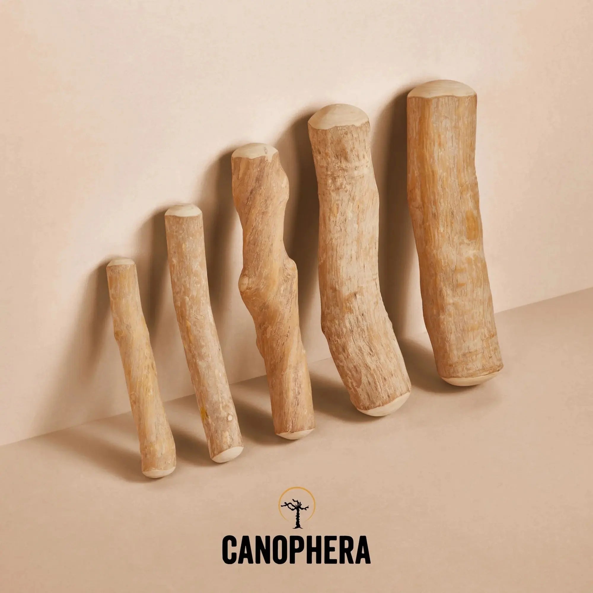 CANOPHERA Premium All-Natural Coffee Wood Chew Sticks for Canine Companions