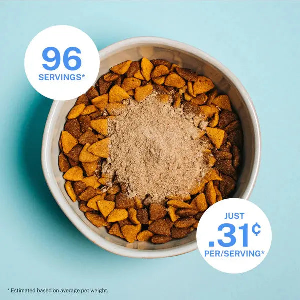 Yummers 8 oz Digestive Aid Elk Supplement Mix for Dog Food Topper
