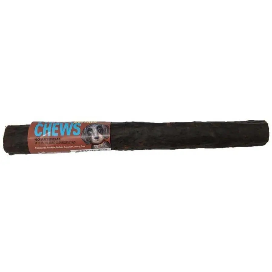 Etta Says! Premium Quality Crunchy Extra - Large Buffalo Chews as an Ideal Dog Treat, 10 inches
