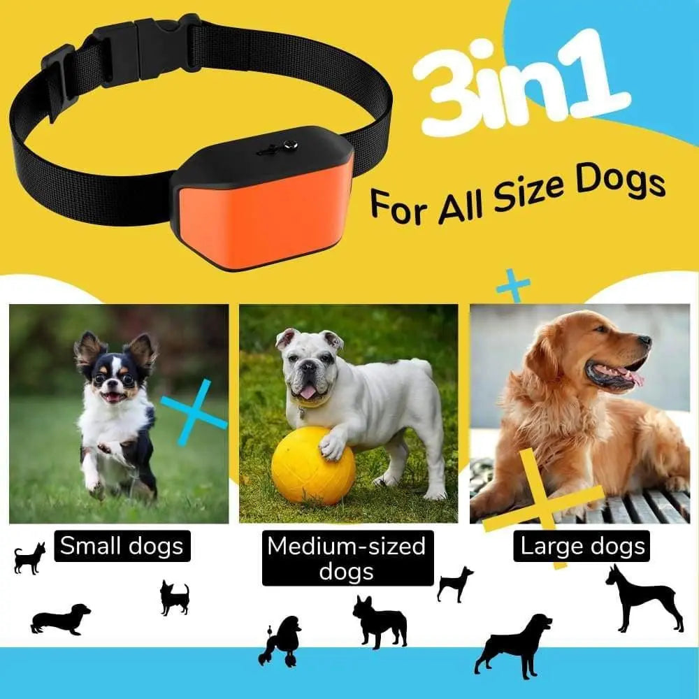 Remote-Controlled Electric Dog Training Collar for All Sizes of Dogs
