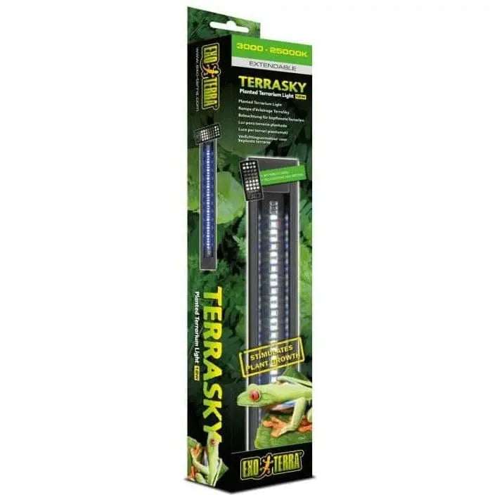 Exo Terra TerraSky LED Lighting for Planted and Reptile Terrariums - Customizable Light Spectrum Solution