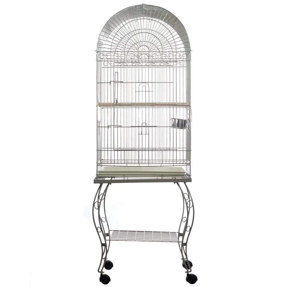 Affordable Dome Top Bird Cage with Dimensions of 20x20x58