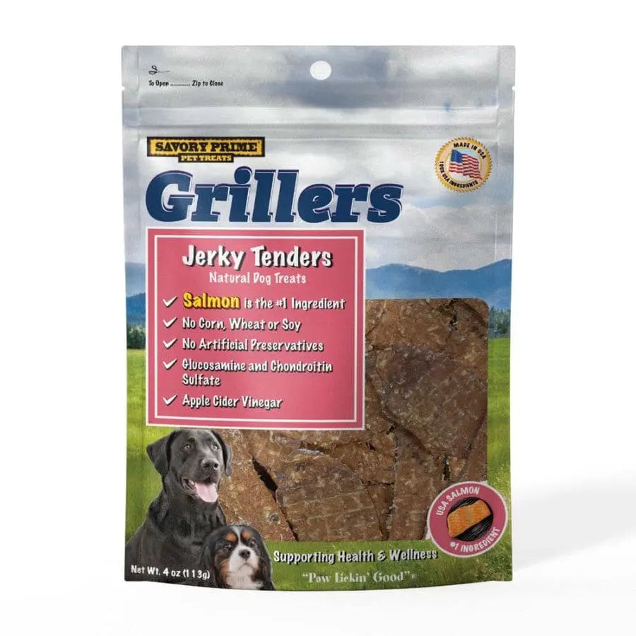 Savory All - Natural Prime Grilled Salmon Tenders Dog Treats