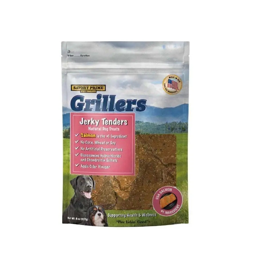 Savory All - Natural Prime Grilled Salmon Tenders Dog Treats