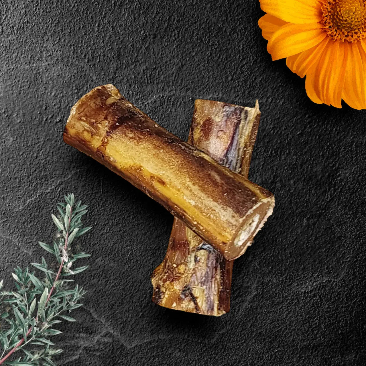 Savannah Allergen - Free Long - lasting Natural Ostrich Chunky Bones for Dogs