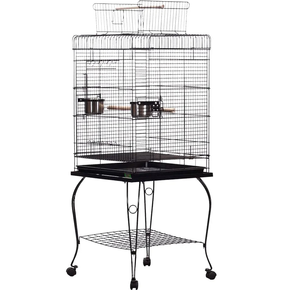 Affordable PlayTop Style Bird Cage with Dimensions of 20x20x58 Inches