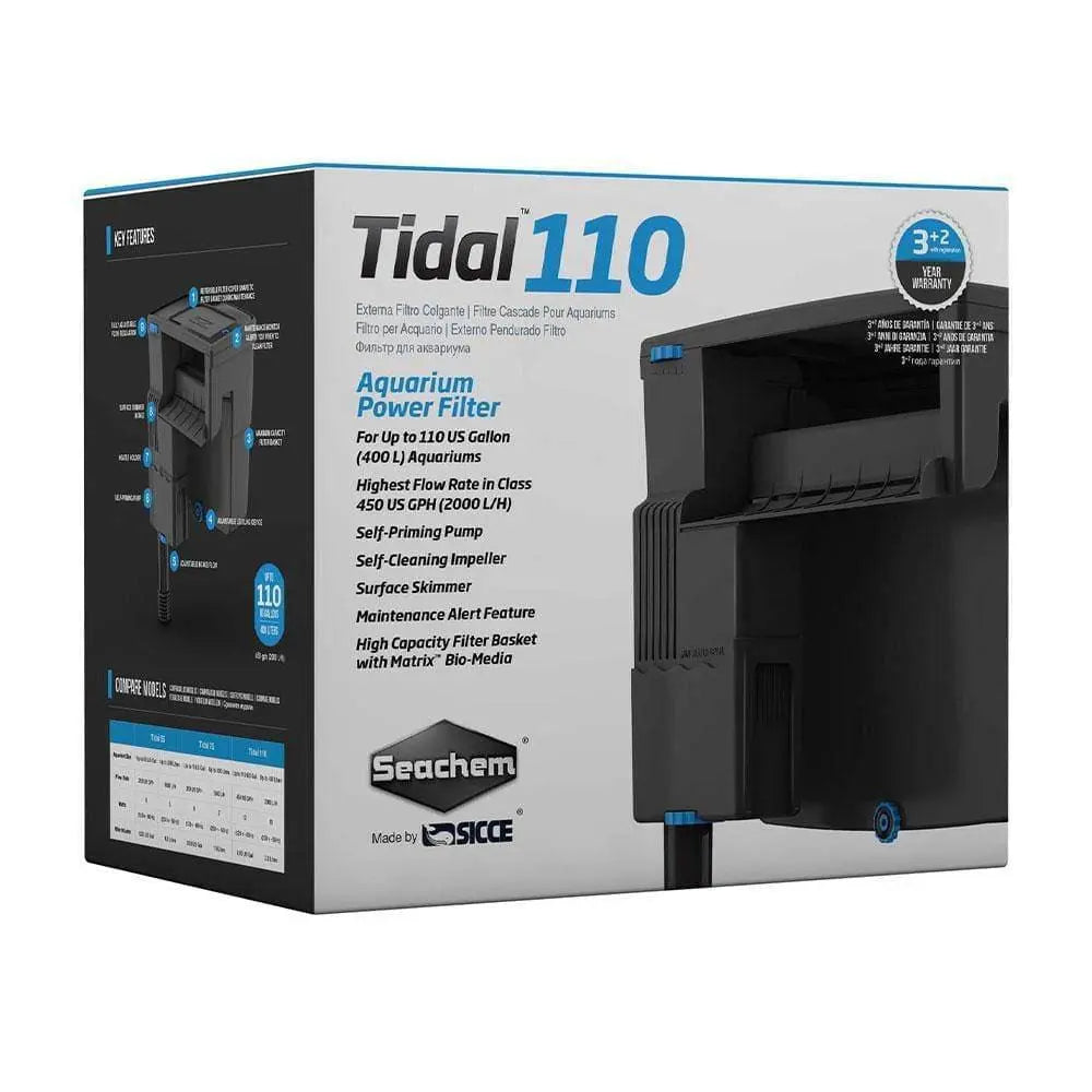 Seachem® Tidal™ 110 Gal High - Performance Power Filter for Aquariums