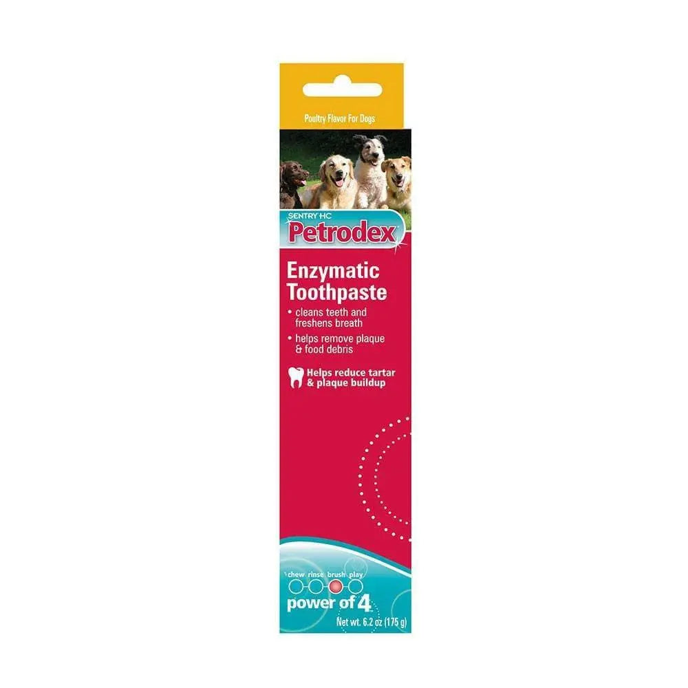 Sentry® Petrodex Enzymatic Toothpaste for Dogs - 6.2 Oz, Delicious Poultry Flavor
