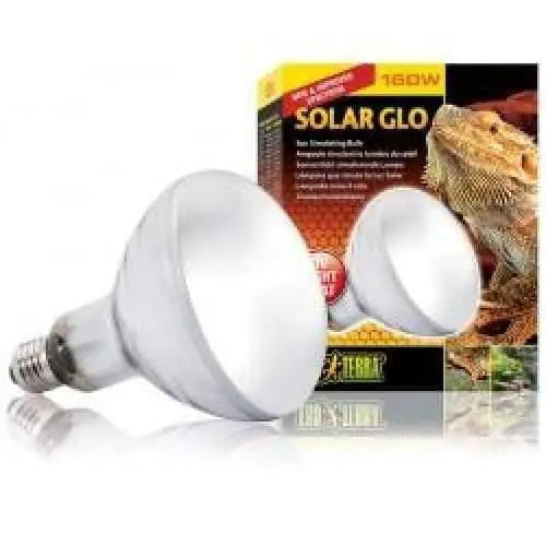 Exo-Terra Self-Ballasted Solar Glo Mercury Vapor Lamp for Reptiles