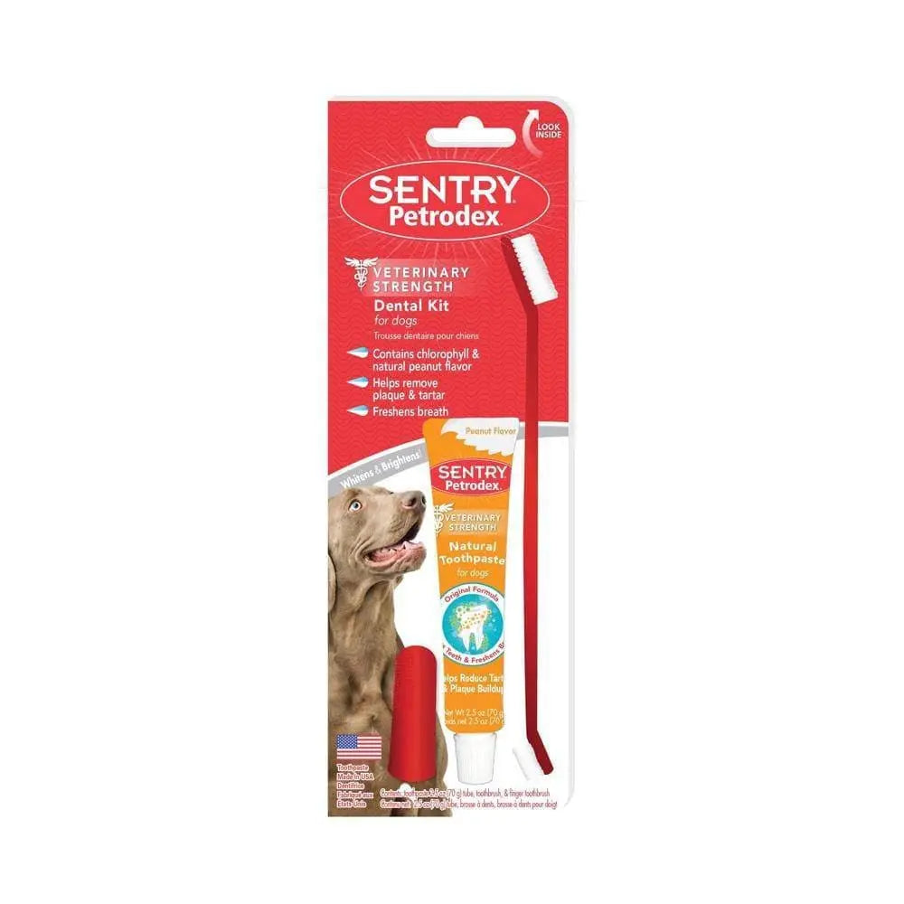 Sentry® Petrodex Complete Dental Care Kit for Dogs - 2.5 Ounce Package