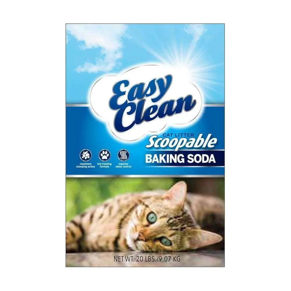 EasyClean™ 20-Pound Scoopable Baking Soda-Enhanced Cat Litter for Odor Control