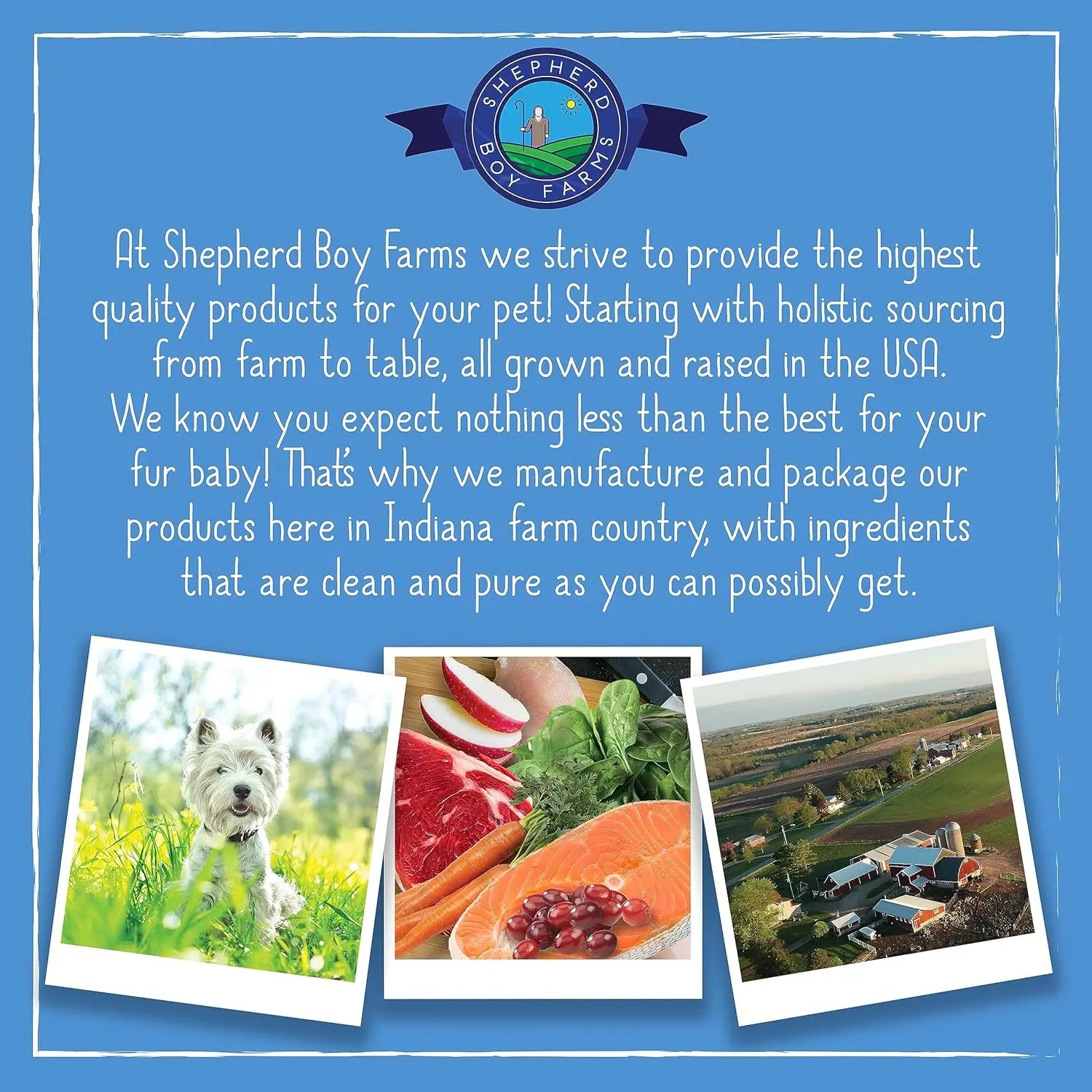 Shepherd Boy Farms 14 oz Premium Freeze - Dried Bison Dog Food Recipe