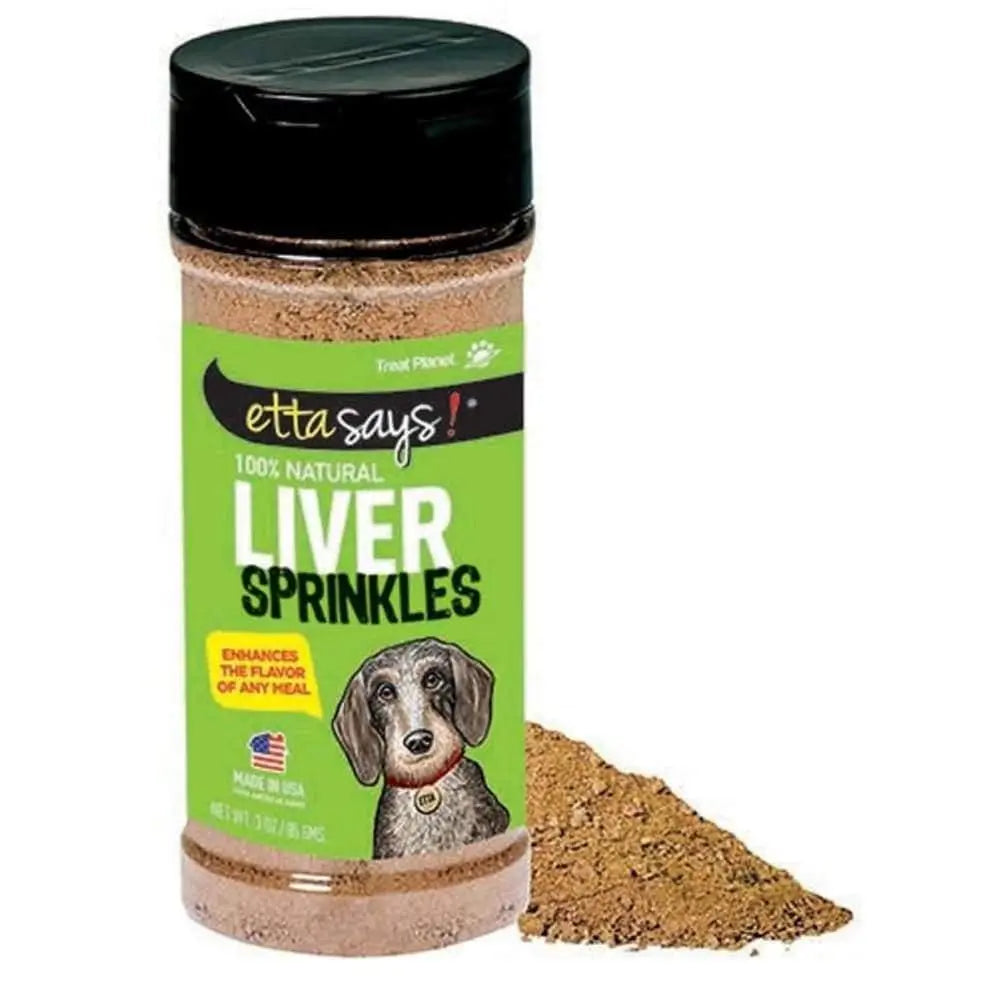 Etta Says! 100% All - Natural Liver Sprinkles, 3.0 oz Dog Treats from American Farms