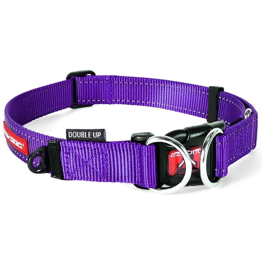 EzyDog Double - Reinforced Premium Reflective Nylon Dog Collar