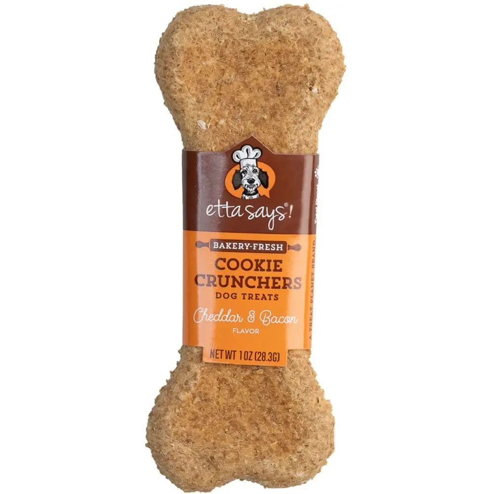 Etta Says! Premium Dog Treats - Cookie Cruncher Variety Pack, 24 Pieces of 5-Inch Treats