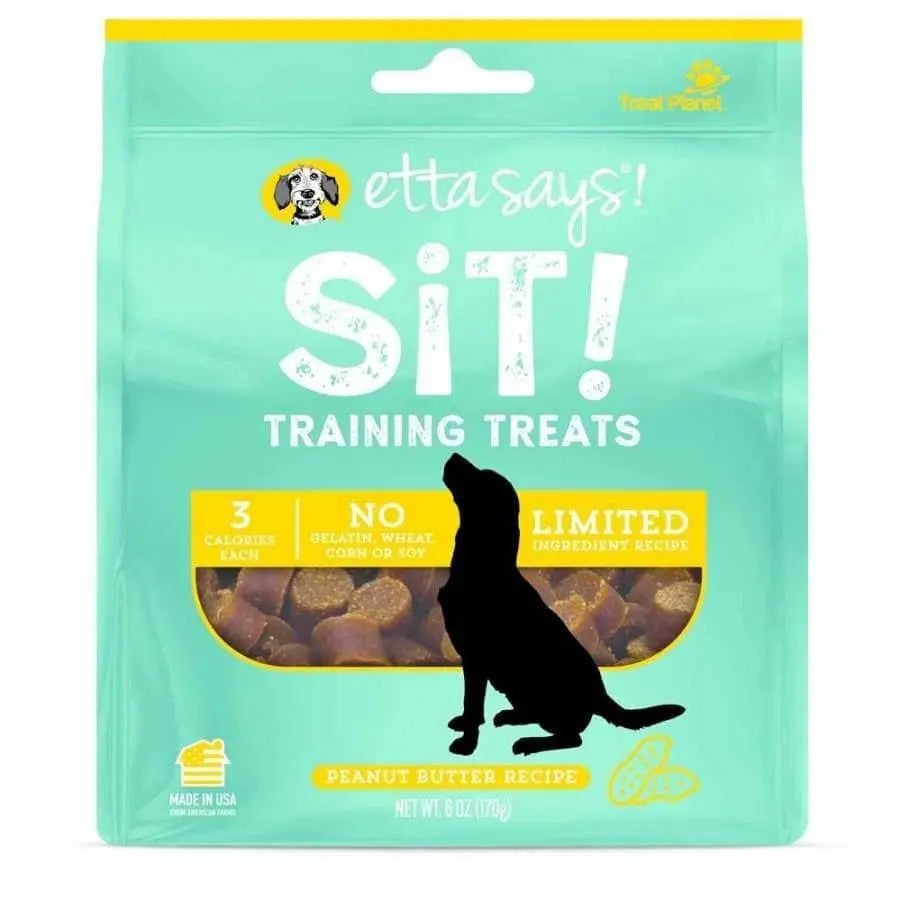 Etta Says! 6 oz Peanut Butter Dog Training Treats with Limited Ingredients