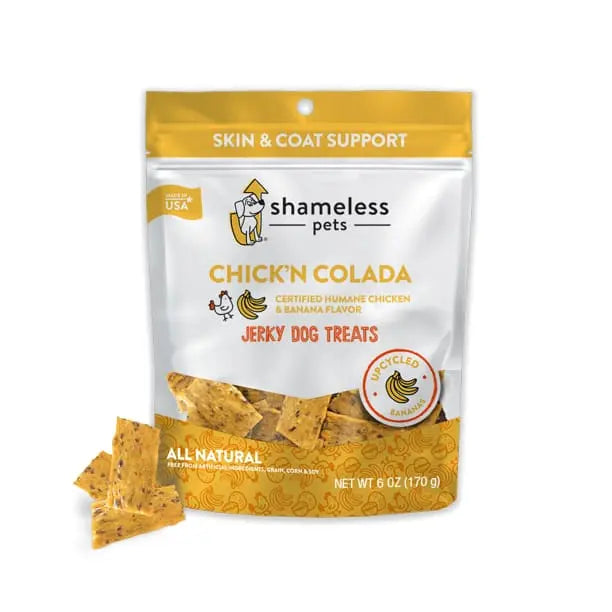 5 oz Shameless Pets High - Quality Jerky Bite Doggie Treats