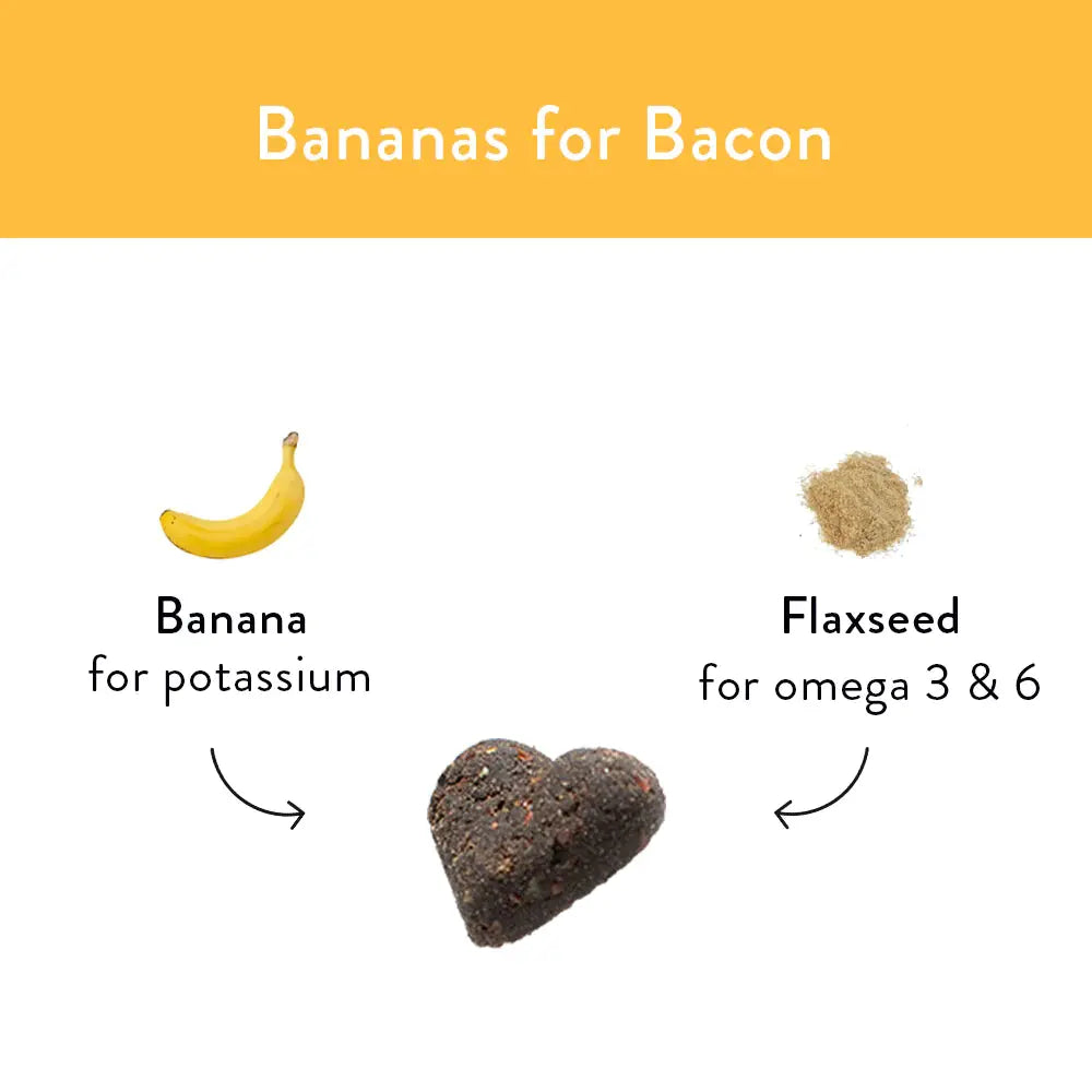 Shameless Pets Soft-Baked Dog Treats: Bananas, Bacon & Peanut Butter Delight