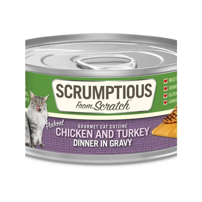Delectable Homemade Chicken & Turkey Gravy Wet Cat Food