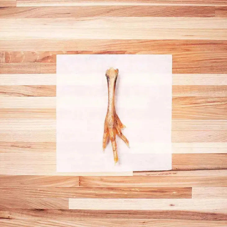 Case of 10 Farm Hounds Dehydrated Grass - Fed Chicken Foot Dog Chews