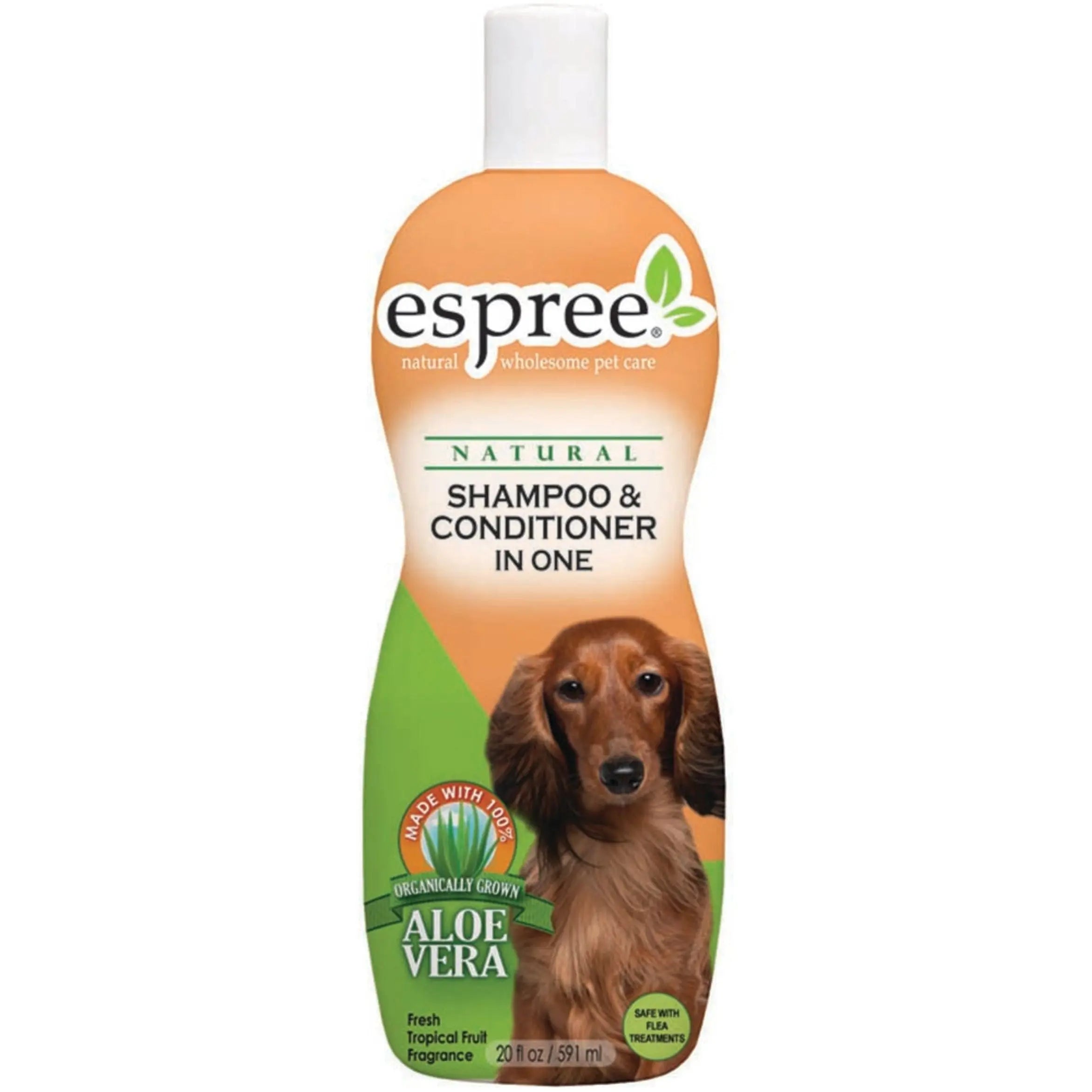 Espree All - in - One Dog Shampoo and Conditioner with Organic Aloe Vera, 20 Fluid Ounces