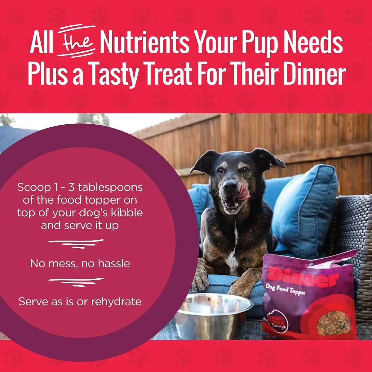 15 oz Smart Cookie All-Natural Freeze-Dried Beef Dinner Enhancer
