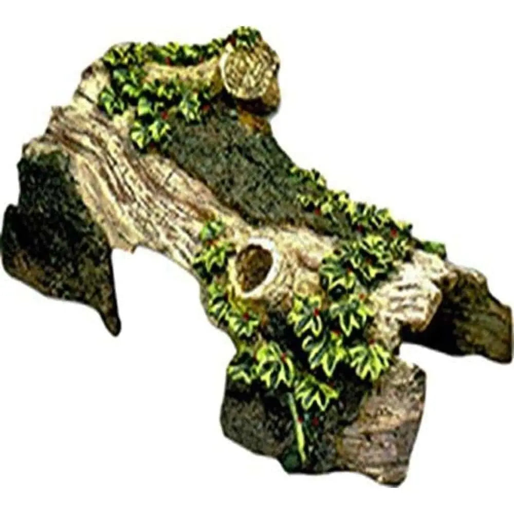 Exotic Reptile Tank Decorative Bent Log Hide - Away for Reptiles' Living Environments
