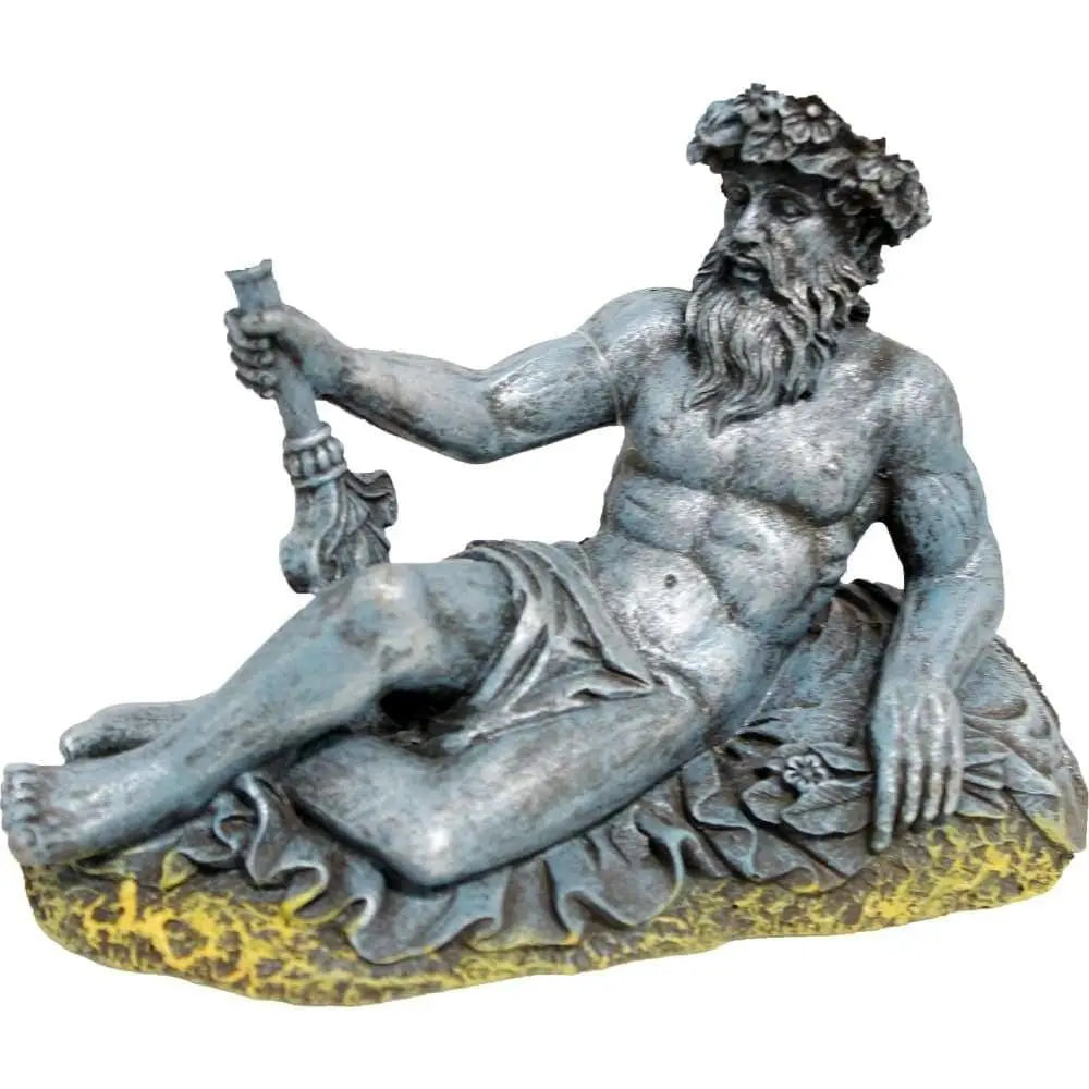 Exquisite Neptune Statue Aquarium Ornament for Unique Underwater Scenes