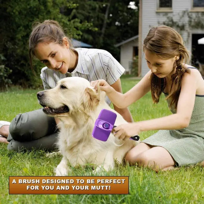 Automatic Self - Cleaning Premium Pet Grooming Brush for Dogs and Cats