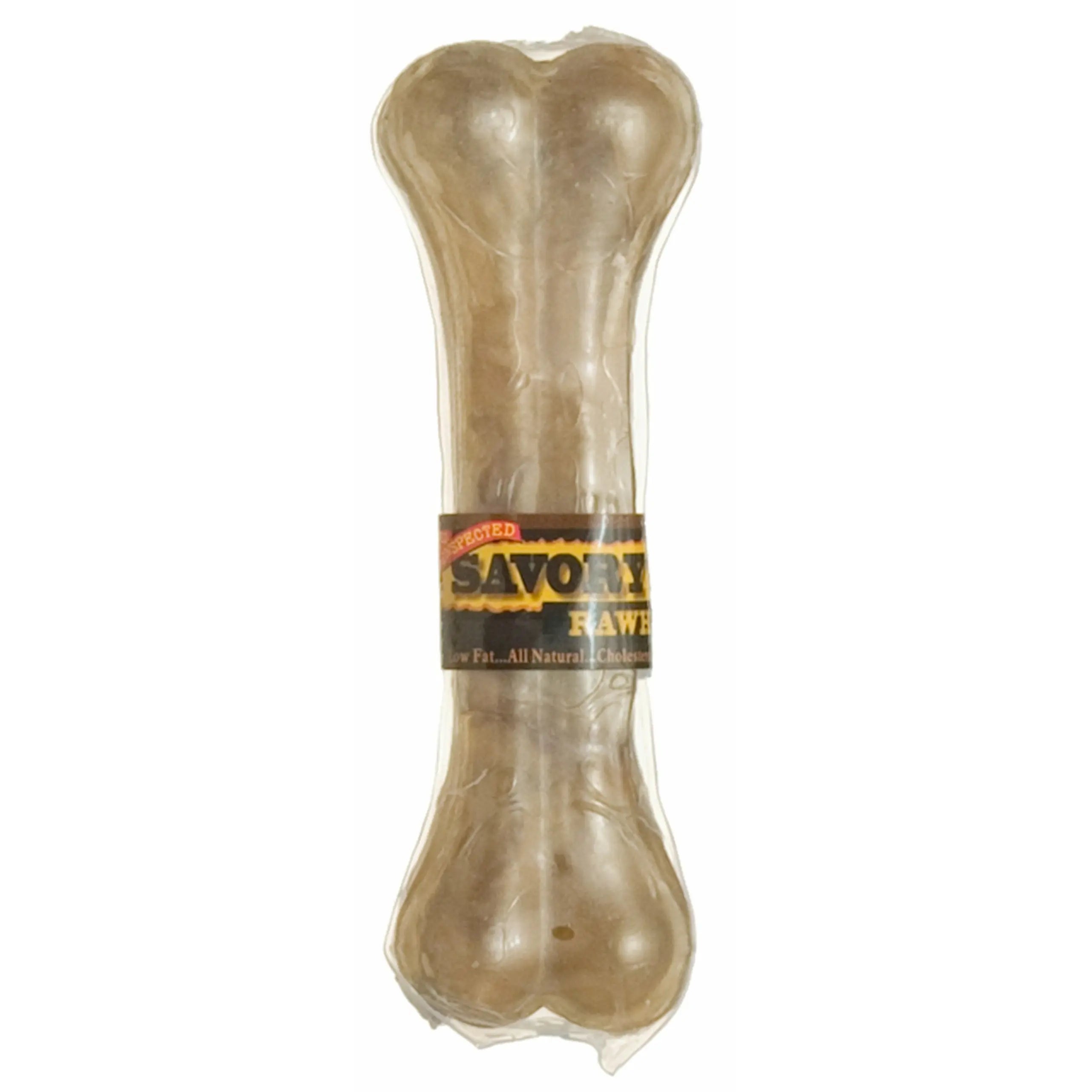 Delicious Savory Prime Pressed Natural Beef Hide Bone Dog Treats