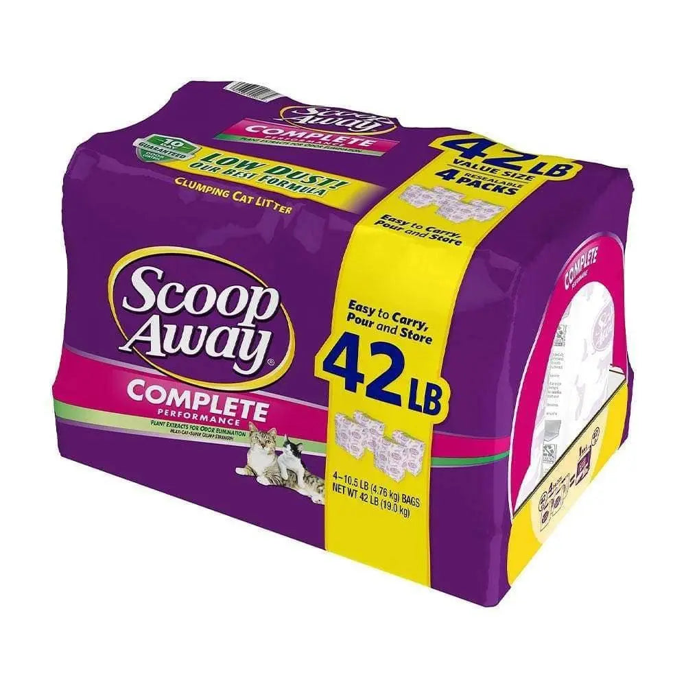 Scoop Away® 42 Lbs Scented Scoopable Cat Litter with Complete Performance