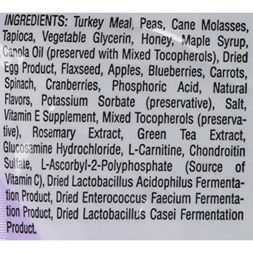Earthborn Holistic Grain-Free 7.5 oz Turkey Soft Dog Treats for Hip & Joint Health