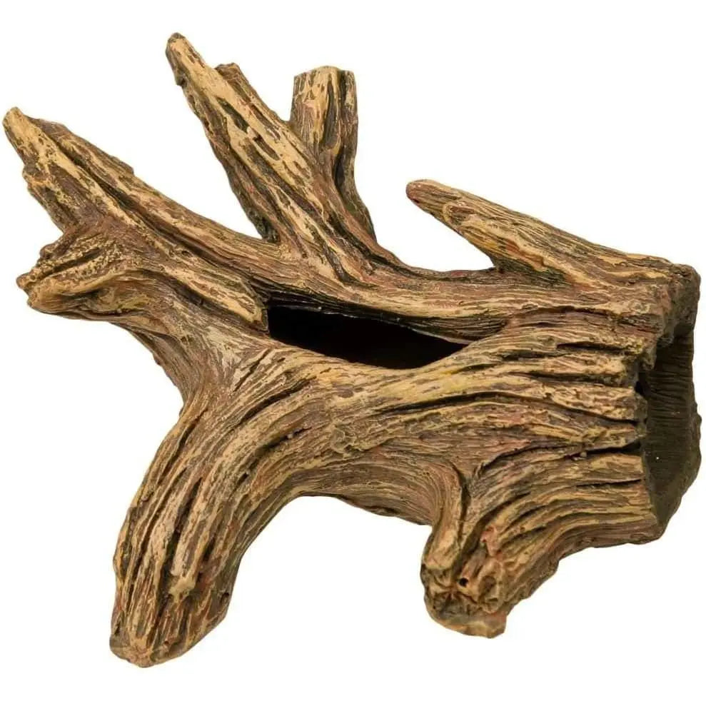 Exotic and Natural Driftwood Hideaway for Aquarium and Terrarium Environments