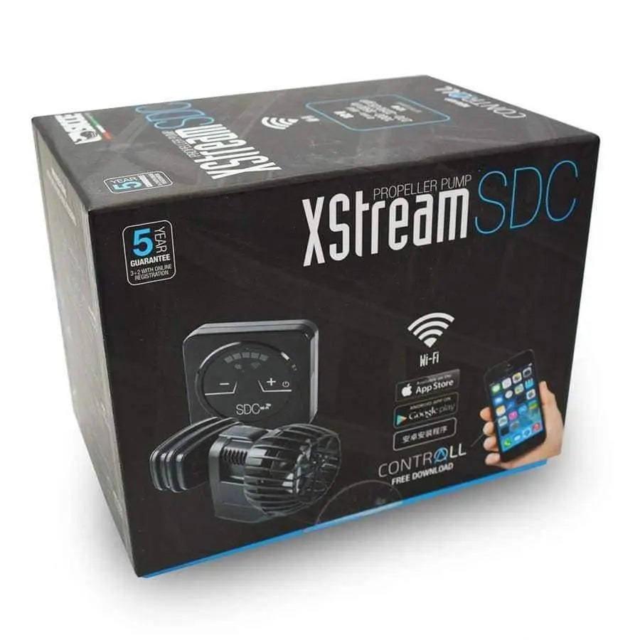 Sicce XSTREAM SDC Adjustable Wave Pump - 270 - 2250 GPH, 1 Unit
