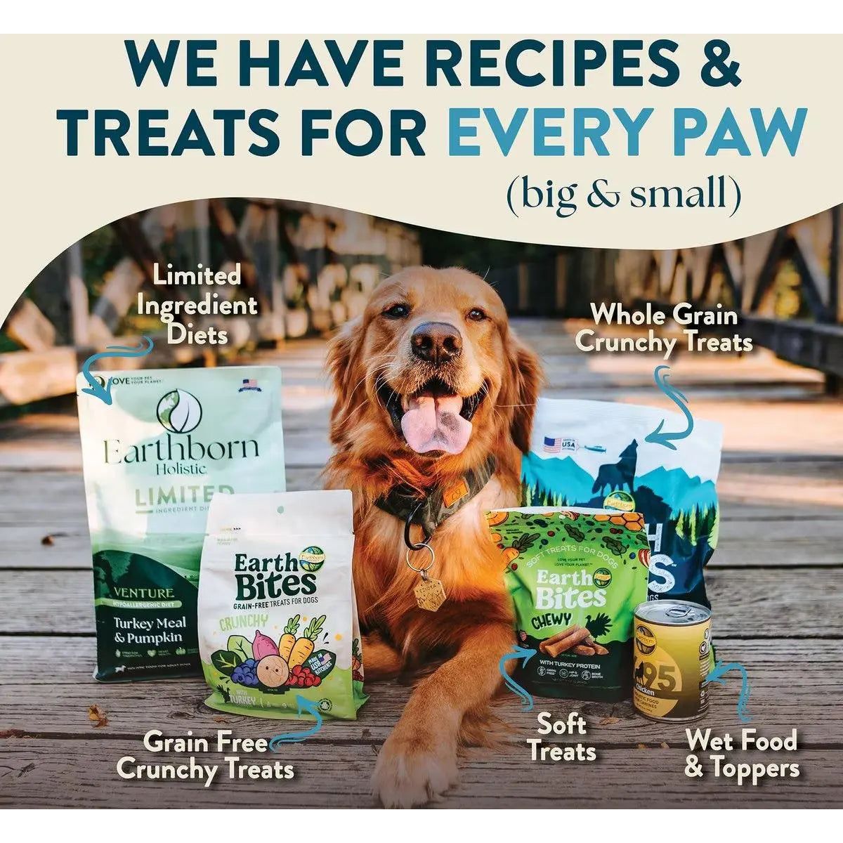Earthborn Holistic Venture Limited Ingredient Grain-Free Dry Dog Food with Alaska Pollock Meal and Pumpkin for All Life Stages