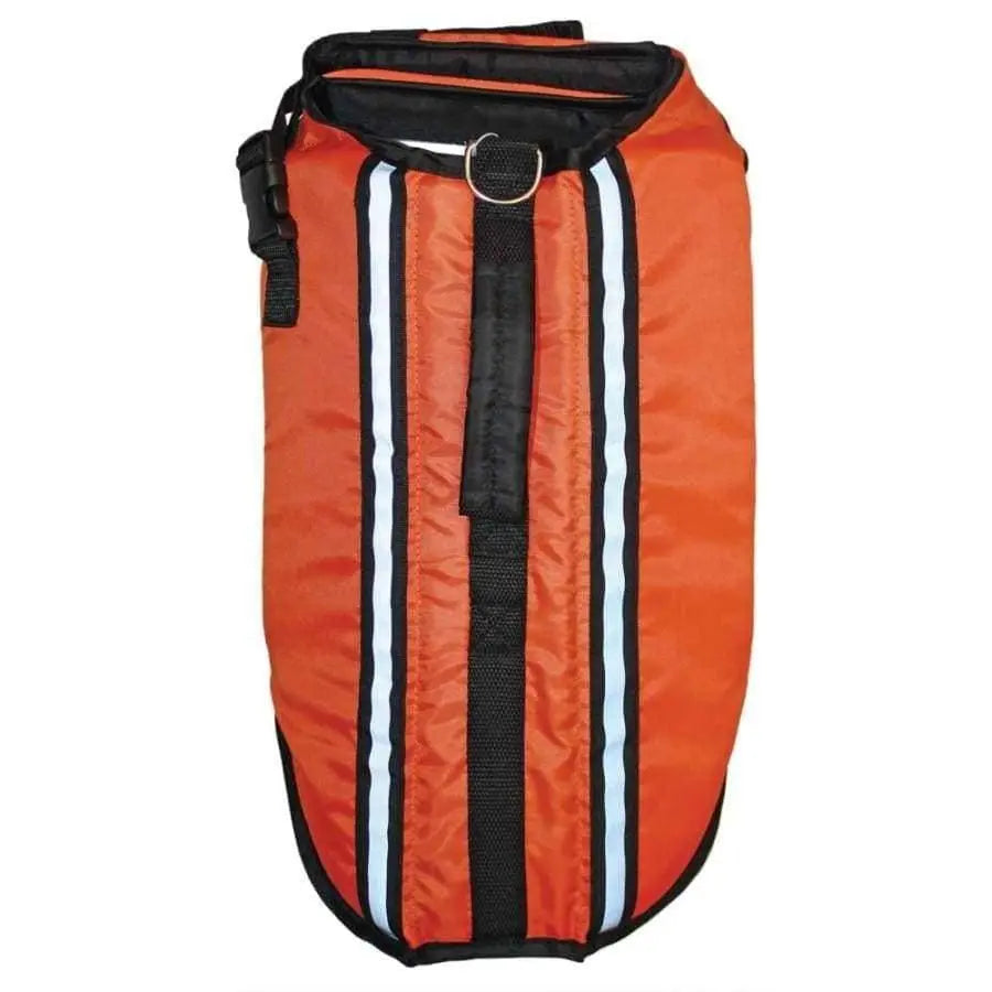 Stylish Orange Fashionable Pet Dog Life Vest for Comfortable Swimming