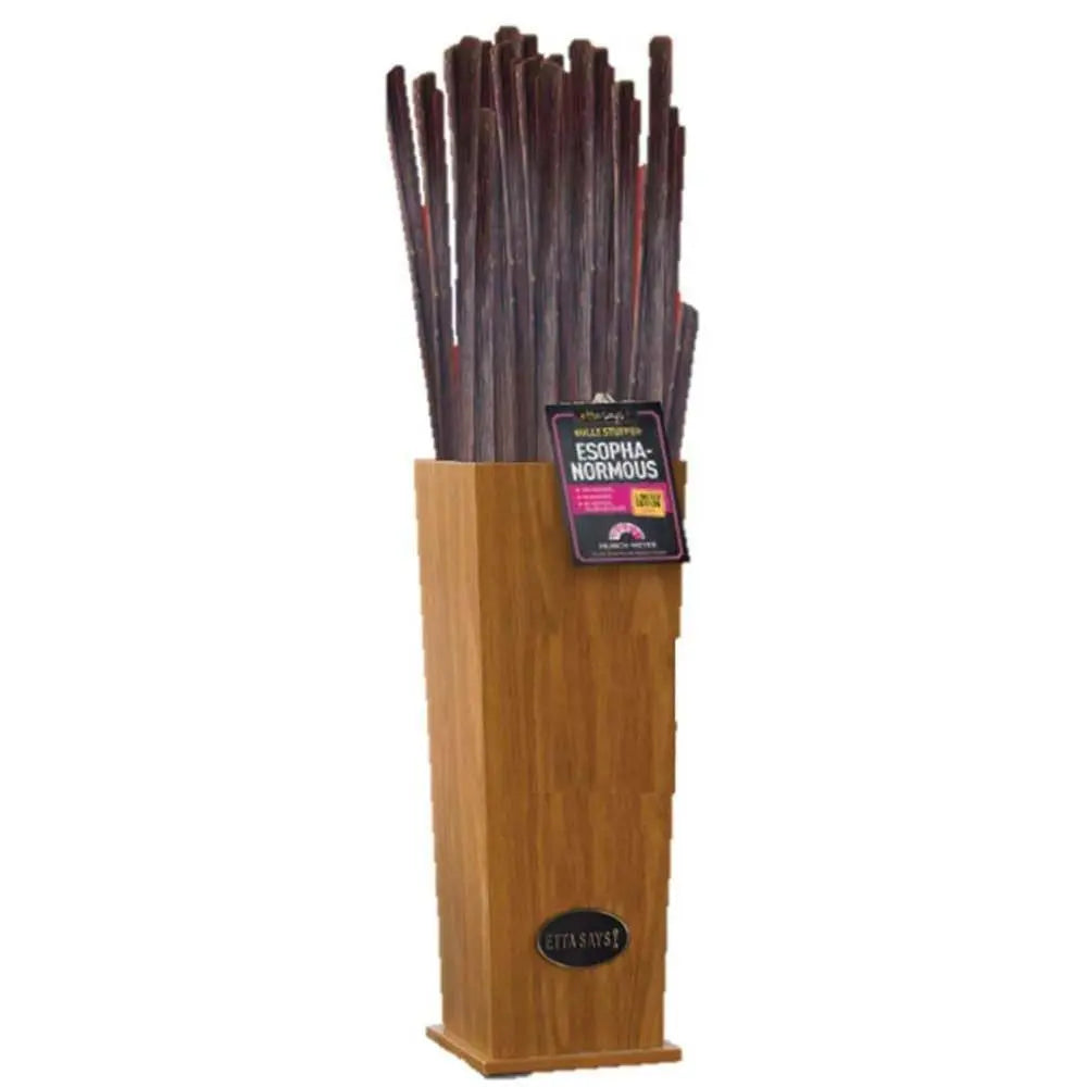 Etta Says! Premium Esophanormous Bully Chew Dog Treats - Pack of 10, 30 Inches Each