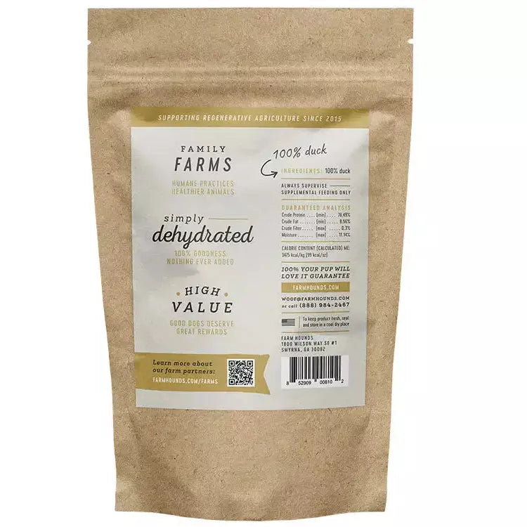 Farm Hounds All - Natural, Healthy and Super - Delicious Dehydrated Dog Jerky Treats, 3.5 Ounce Package
