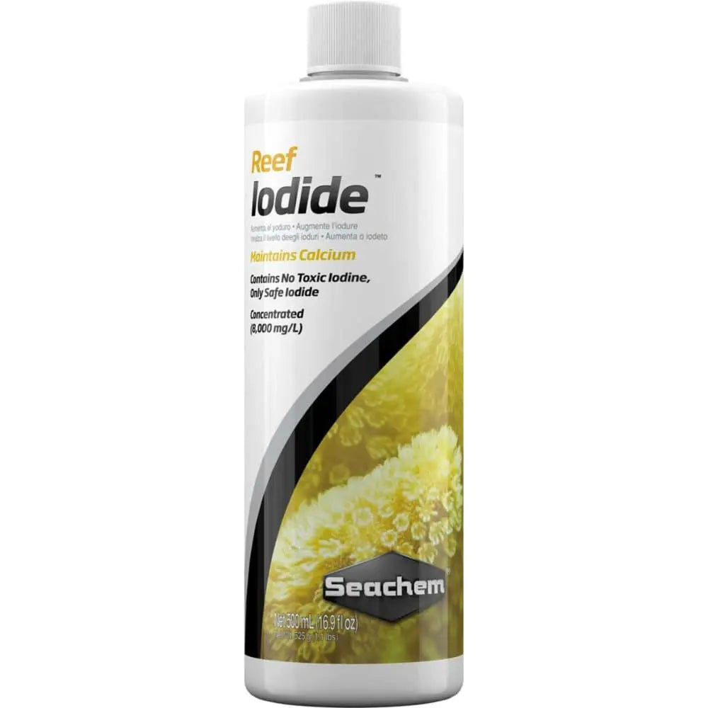 Seachem Laboratories 17 fl oz Reef Iodide Aquarium Supplement for Maintaining Iodide Levels