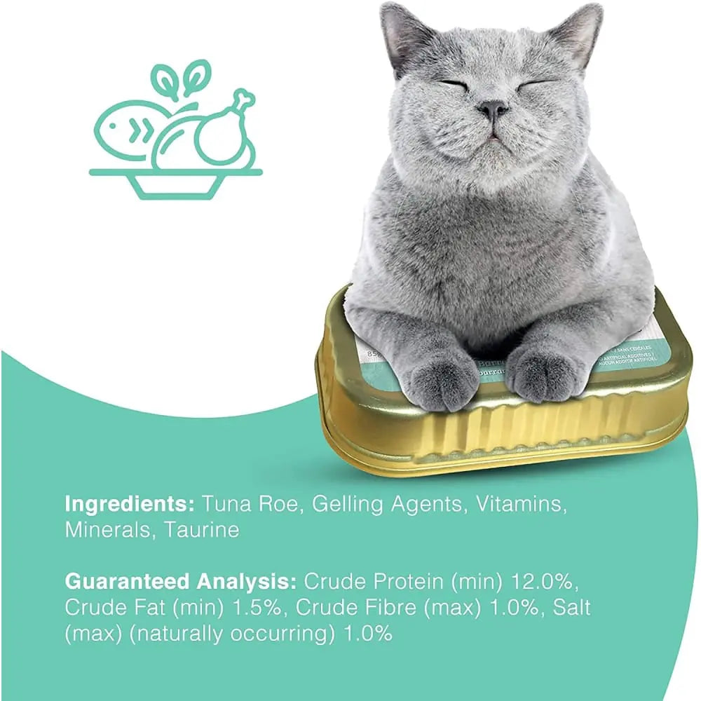 Snappy Tom Ultimates Premium Fresh Tuna and Barramundi Wet Cat Food, Pack of 12 Cans, 3 Ounces Each