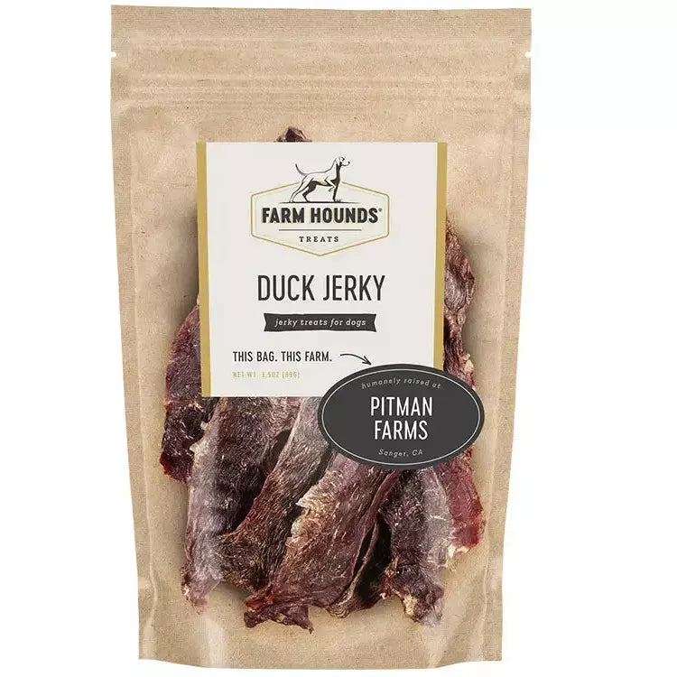 Farm Hounds All - Natural, Healthy and Super - Delicious Dehydrated Dog Jerky Treats, 3.5 Ounce Package