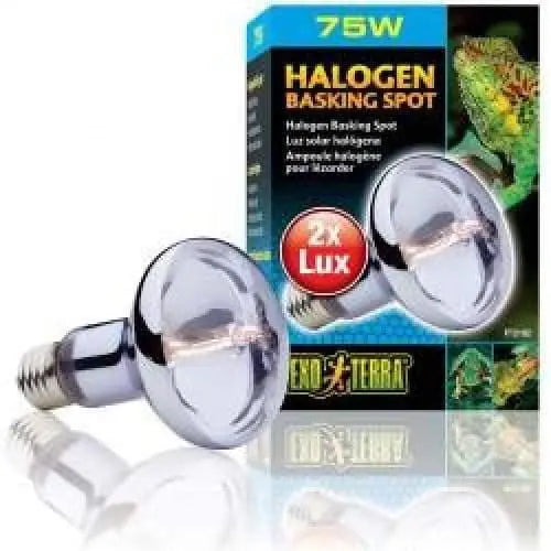 Exo Terra High - Efficiency Sun - Glo Daylight Halogen Lamp for Reptiles
