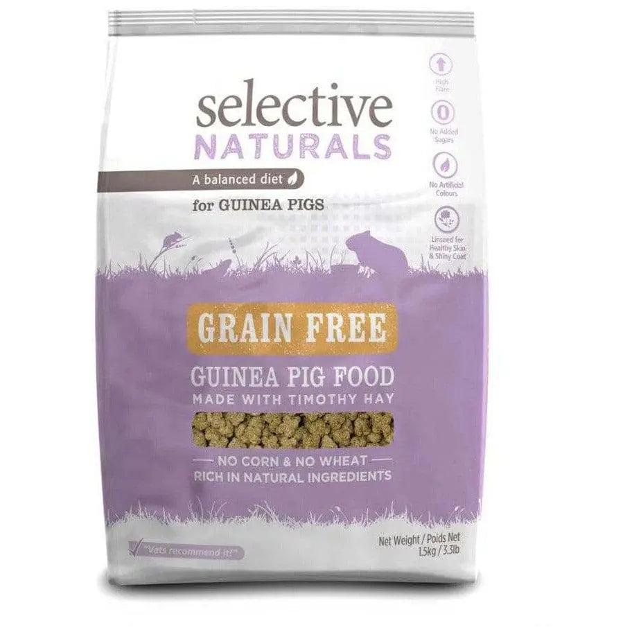 Science Selective Premium Grain - Free Dry Food for Guinea Pigs, 3.3 lb Package