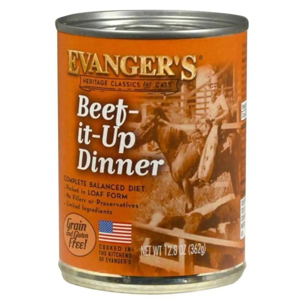 Evanger's Grain-Free Heritage Classic Canned Beef Dinner for Cats