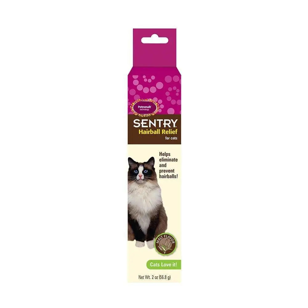 Sentry® Malt Flavored Cat Hairball Relief Supplement - 2 Ounce Bottle