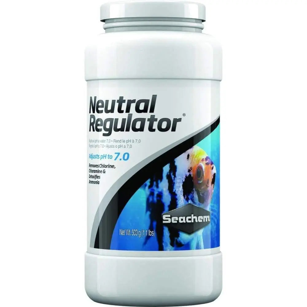 Seachem Laboratories 8.5 fl oz Liquid Aquarium Water Treatment for Neutral pH Regulation