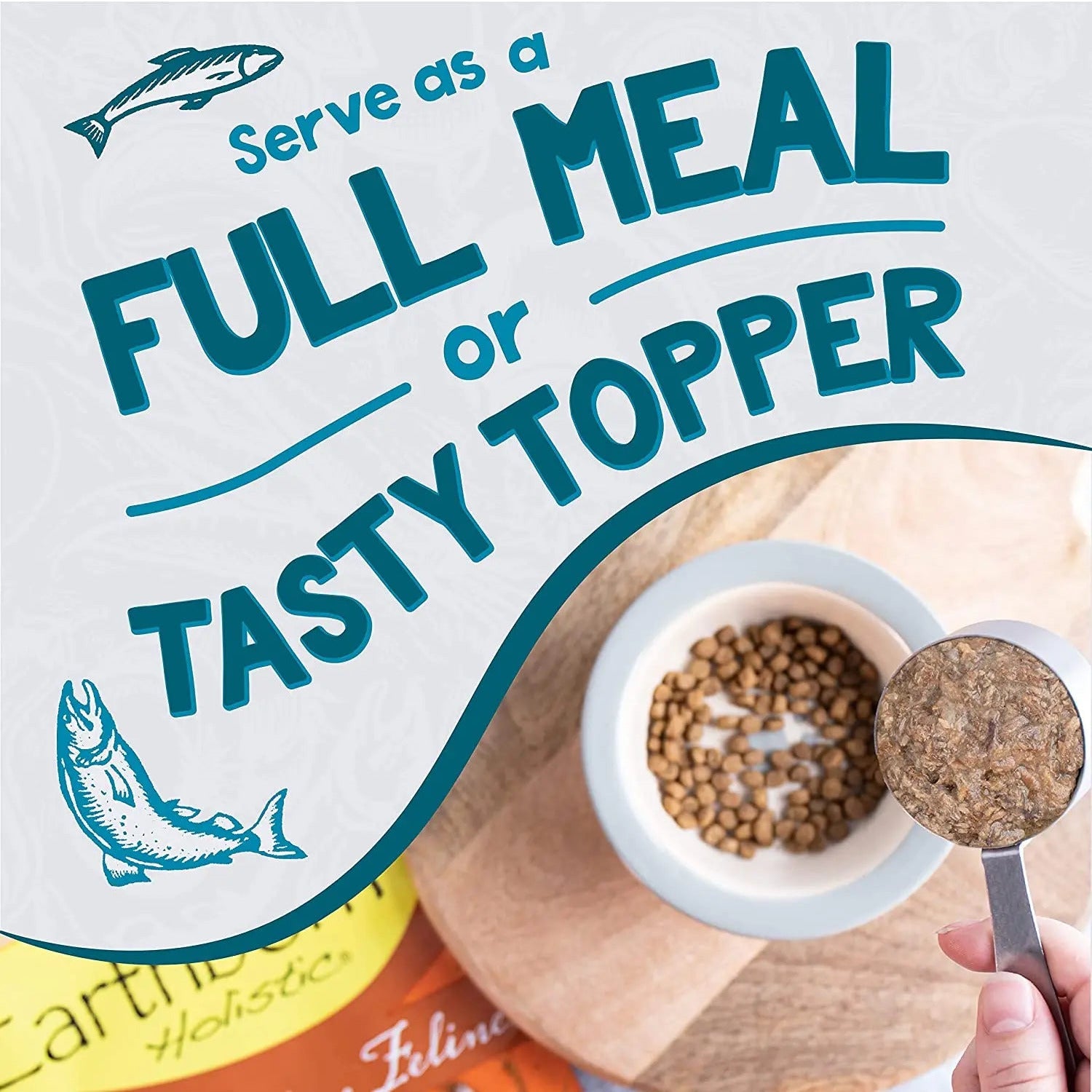 Earthborn Holistic Grain-Free Wet Cat Food - Monterey Medley with Skipjack Tuna and Grilled Mackerel